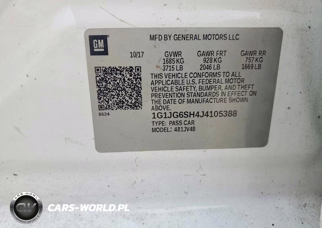 2018 Chevrolet Sonic VIN:1G1JG6SH4J4105388 - 13