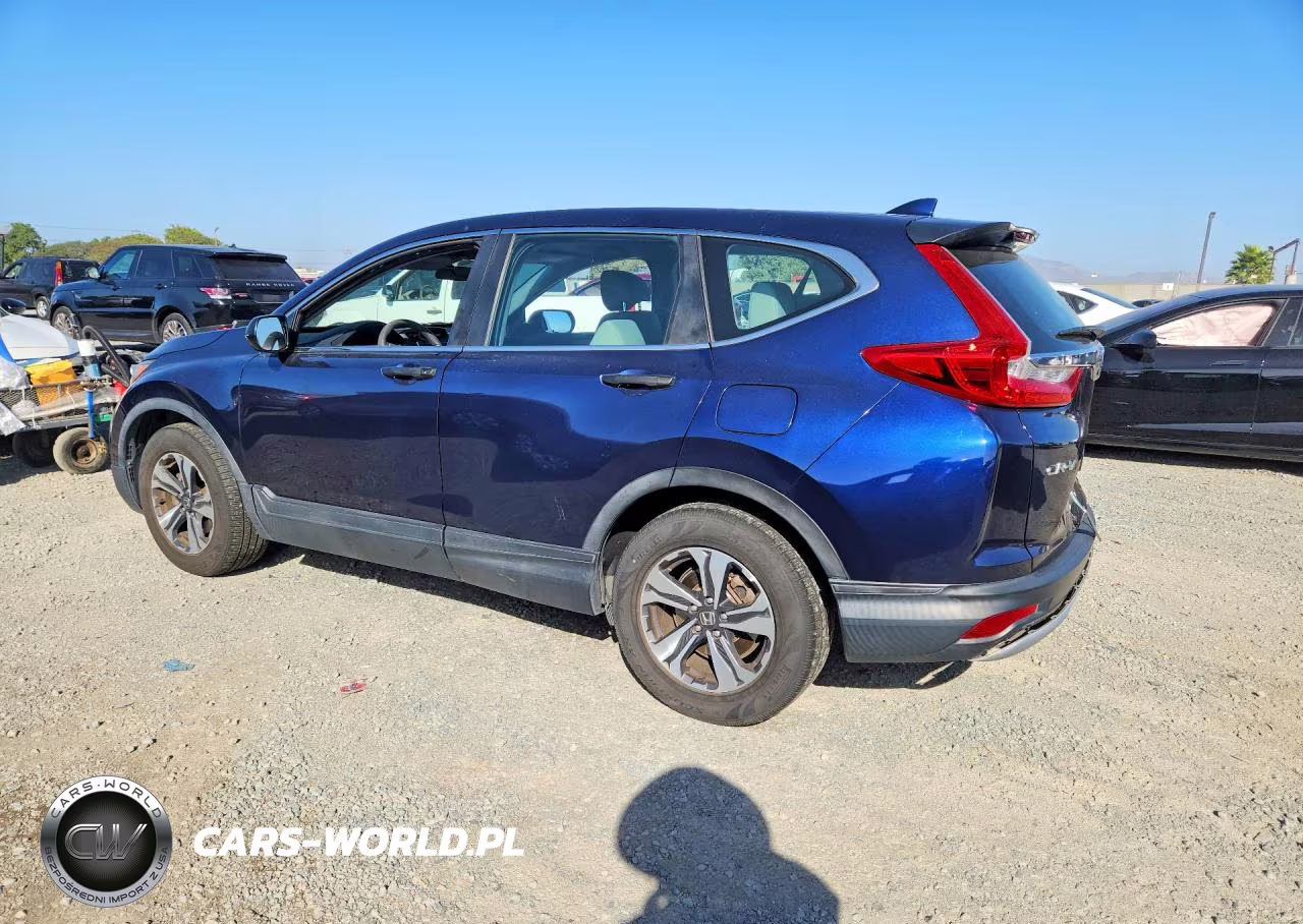 2019 Honda Cr-V Lx VIN:5J6RW5H36KL002168 - 2