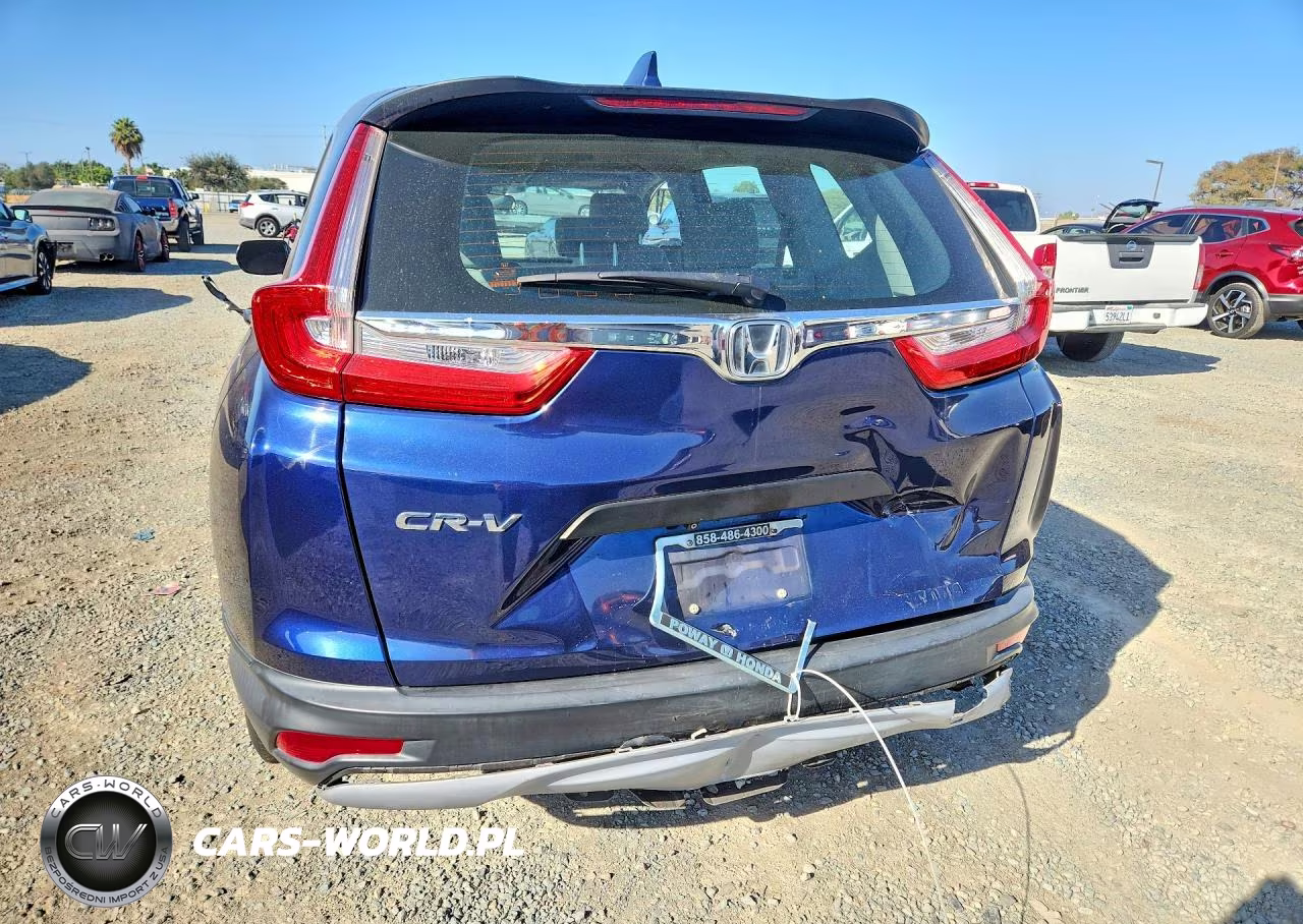 2019 Honda Cr-V Lx VIN:5J6RW5H36KL002168 - 6