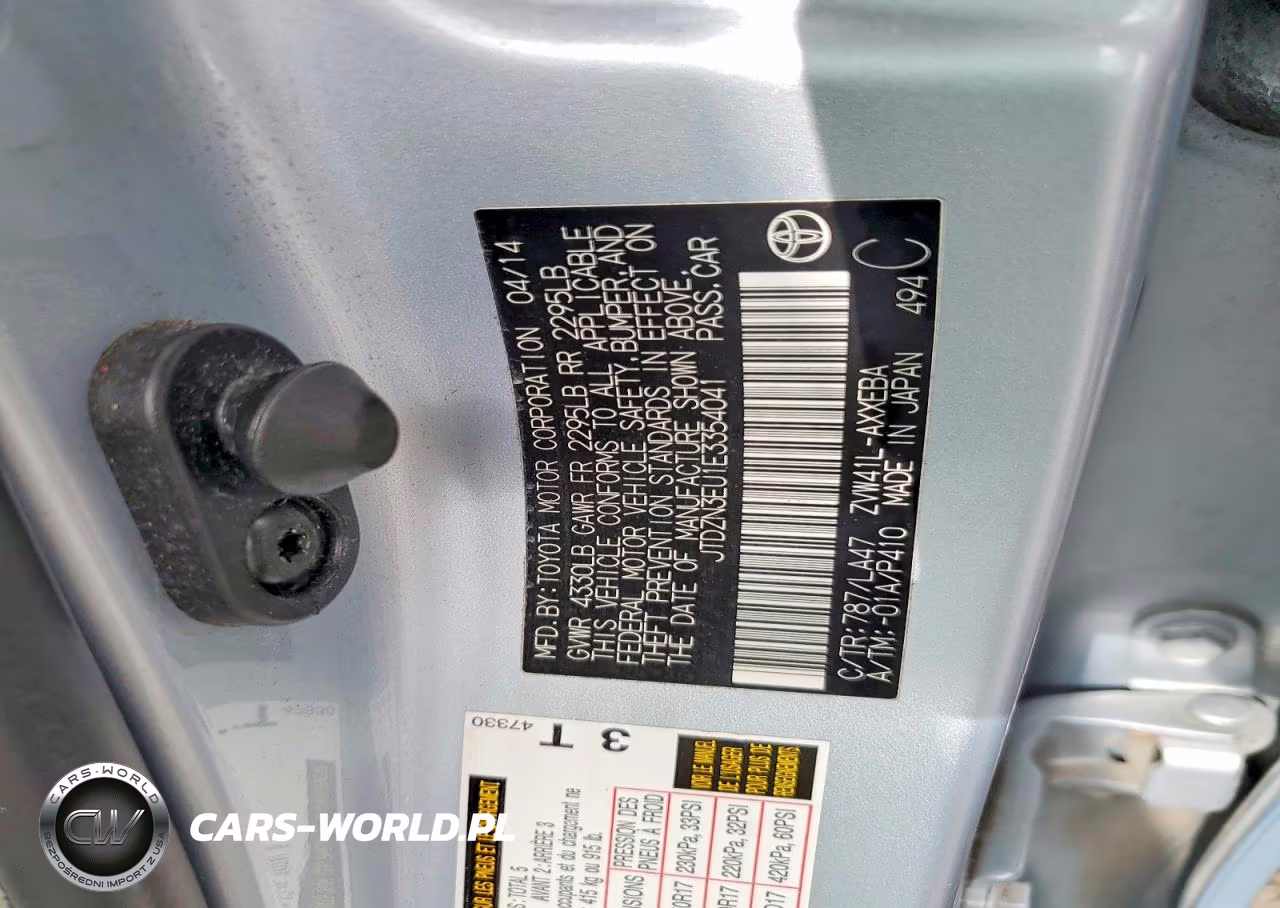 2014 Toyota Prius V Five VIN:JTDZN3EU1E3354041 - 12