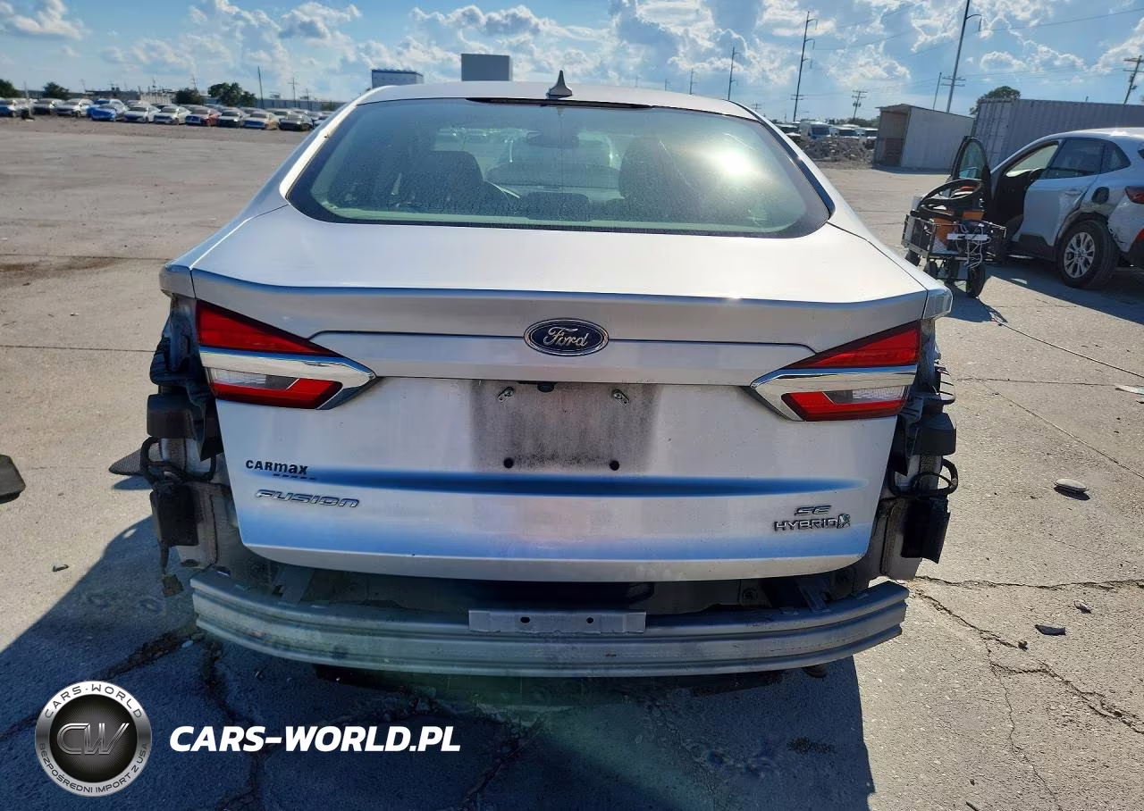 2019 Ford Fusion Se VIN:3FA6P0LU8KR207748 - 6