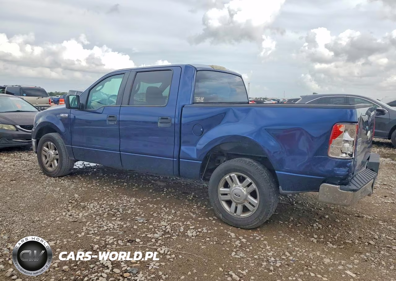 2008 Ford F150 Supercrew VIN:1FTRW12W58FB50756 - 2
