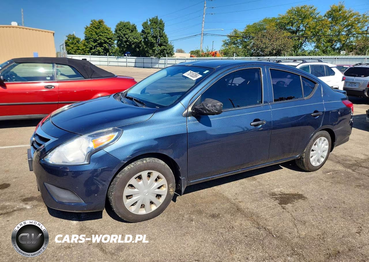 2016 Nissan Versa 1.6 S Plus VIN:3N1CN7APXGL917563 - 1