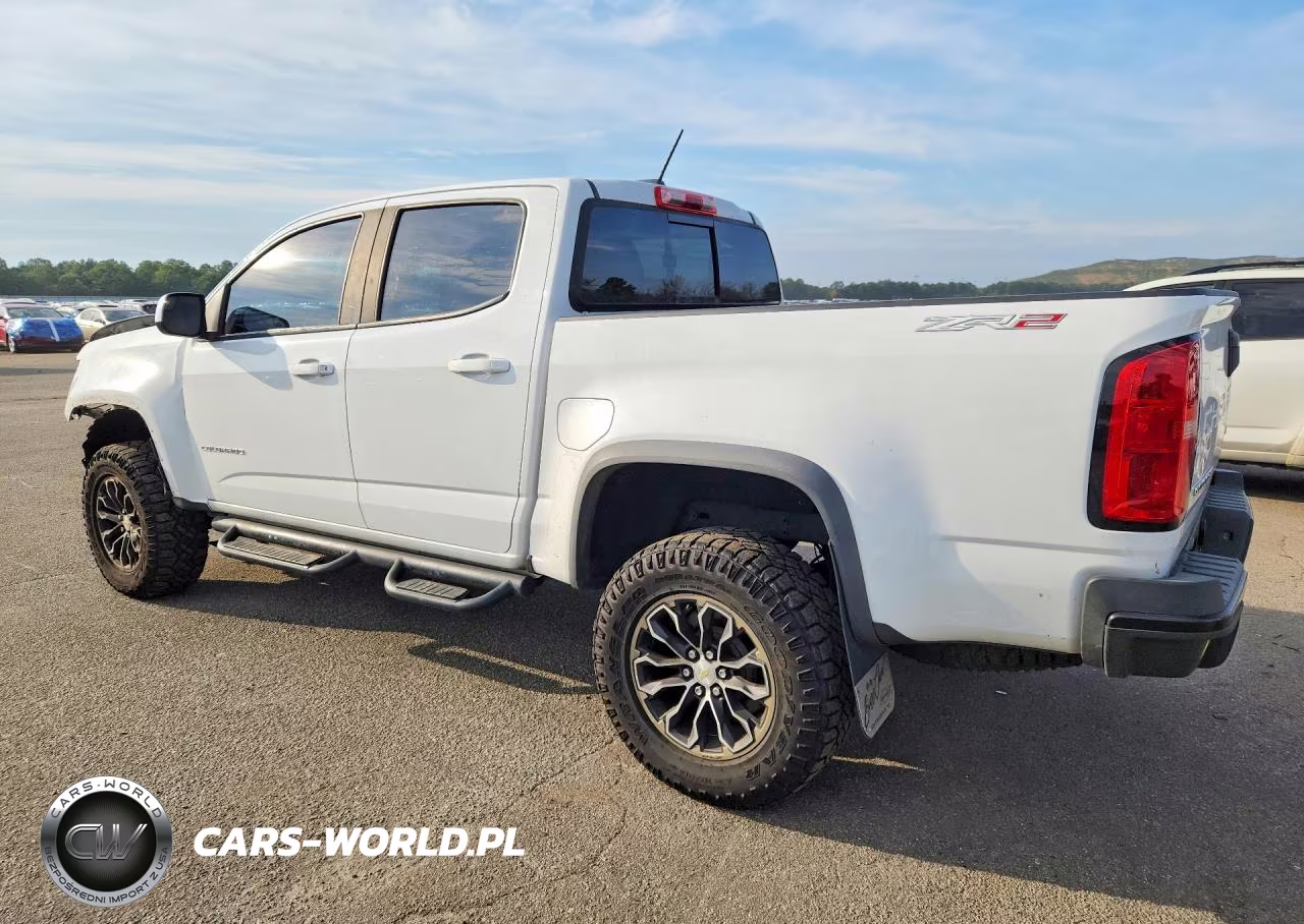 2021 Chevrolet Colorado Zr2 VIN:1GCGTEEN5M1195195 - 2