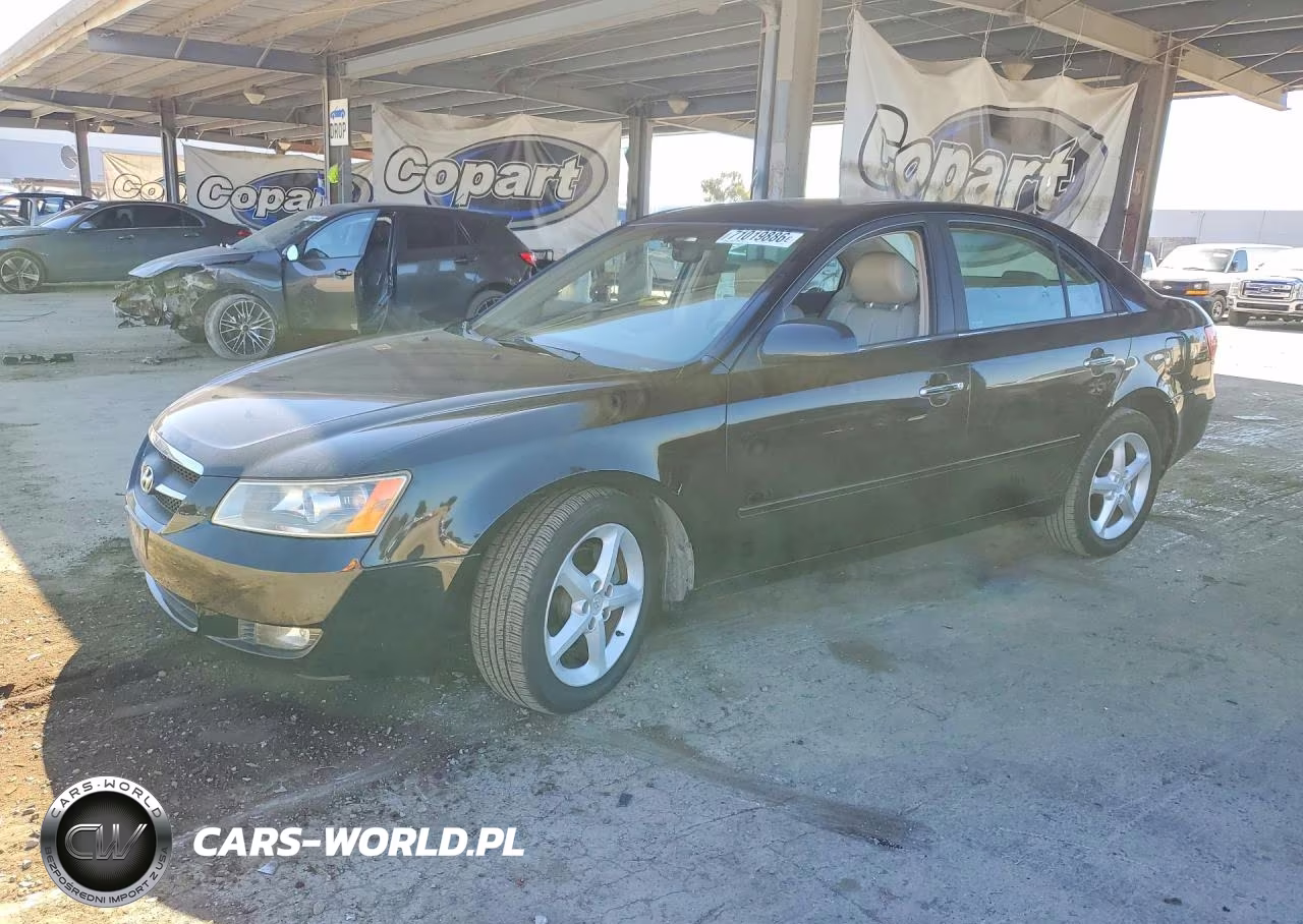 2007 Hyundai Sonata Se VIN:5NPEU46F97H219243 - 1