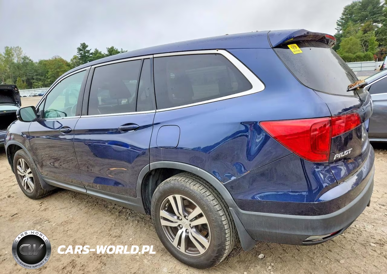 2017 Honda Pilot Exl VIN:5FNYF6H52HB025578 - 2