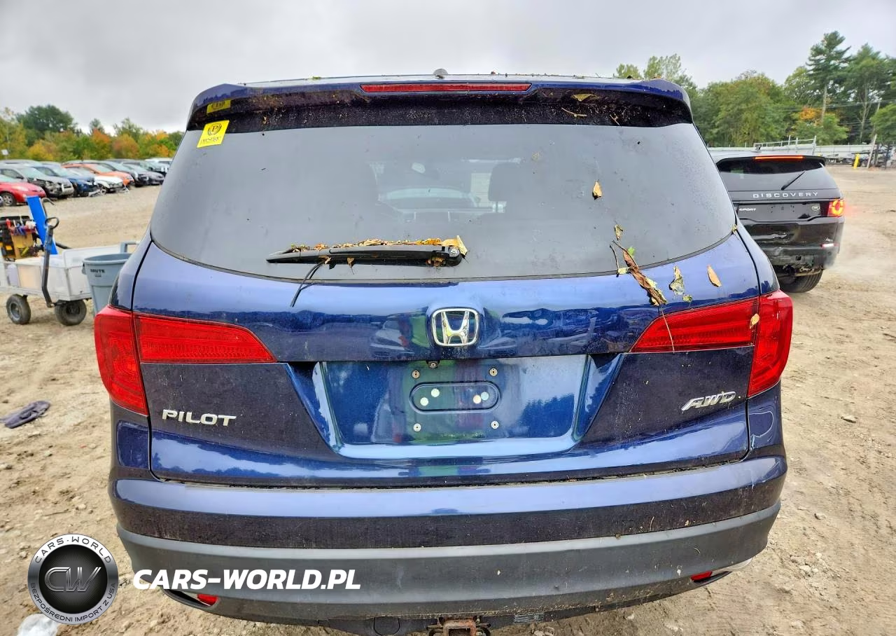 2017 Honda Pilot Exl VIN:5FNYF6H52HB025578 - 6