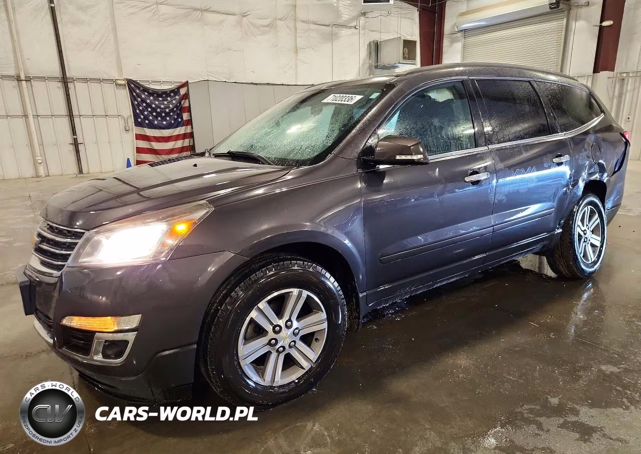 2015 Chevrolet Traverse Lt VIN:1GNKRGKD6FJ276944 - 1
