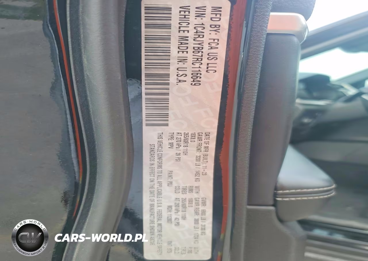 2024 Jeep Grand Cherokee Limited 4Xe VIN:1C4RJYB67RC116649 - 13