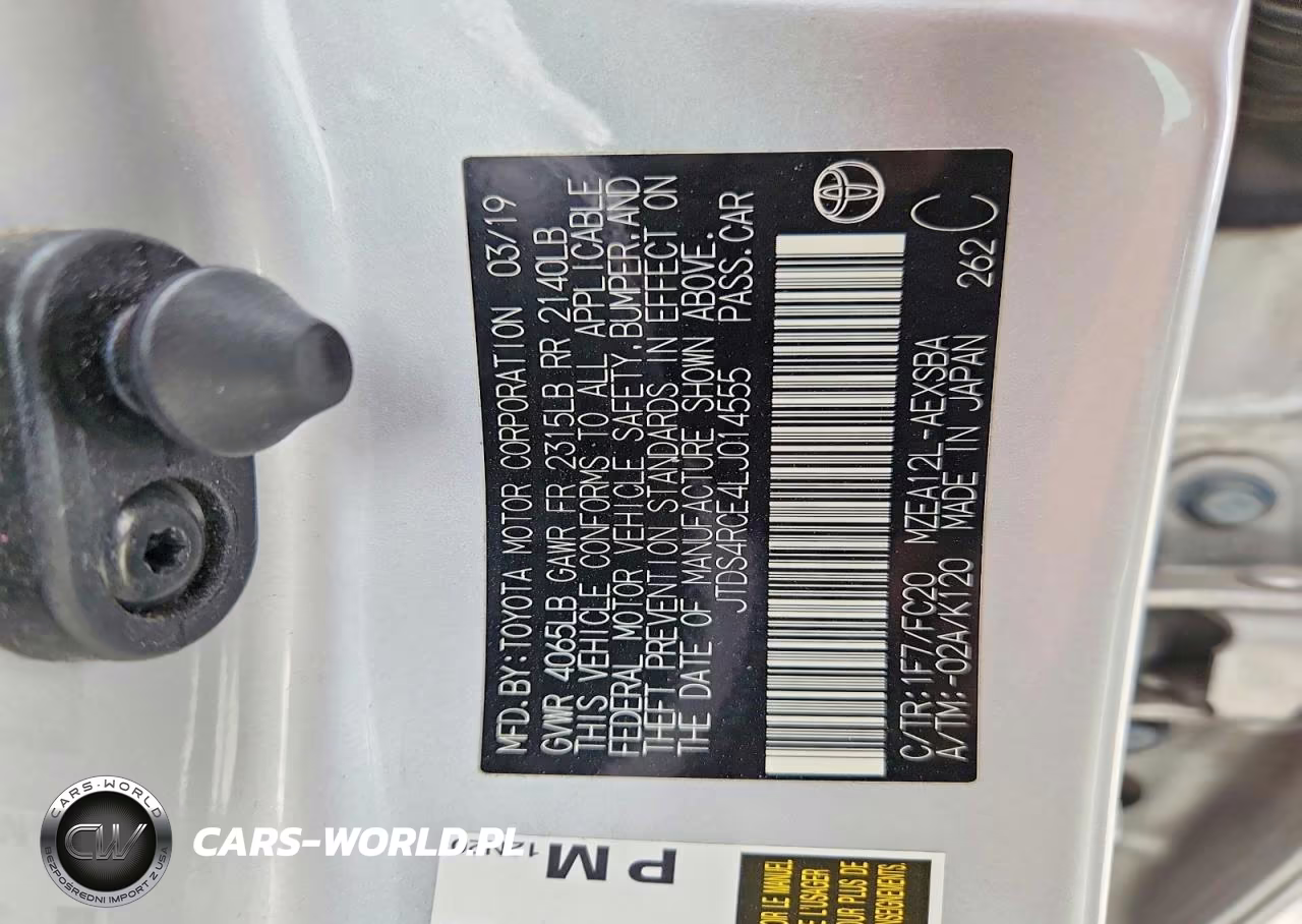 2020 Toyota Corolla Se VIN:JTDS4RCE4LJ014555 - 13