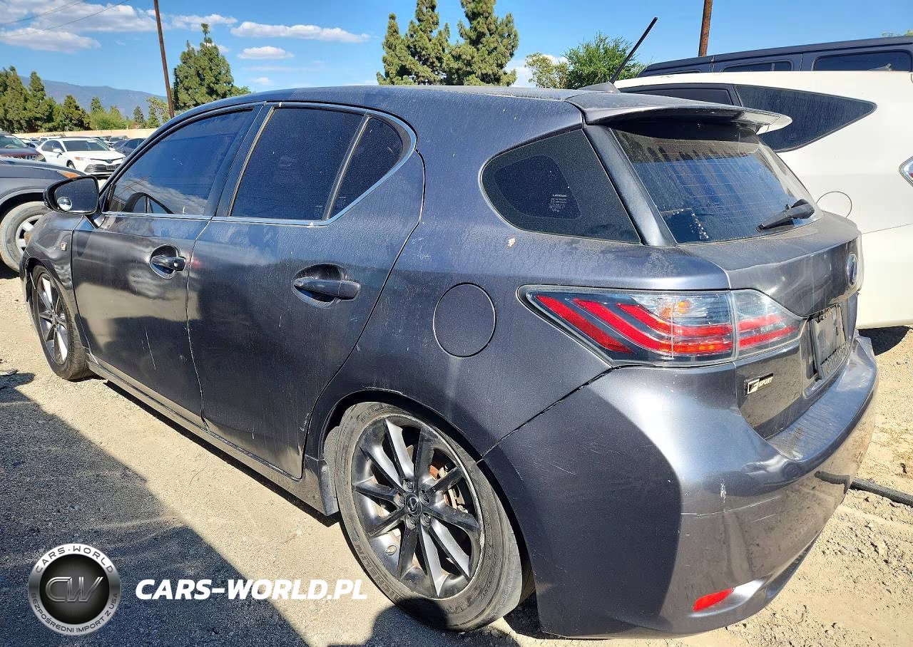 2013 Lexus Ct 200 VIN:JTHKD5BH9D2128257 - 2