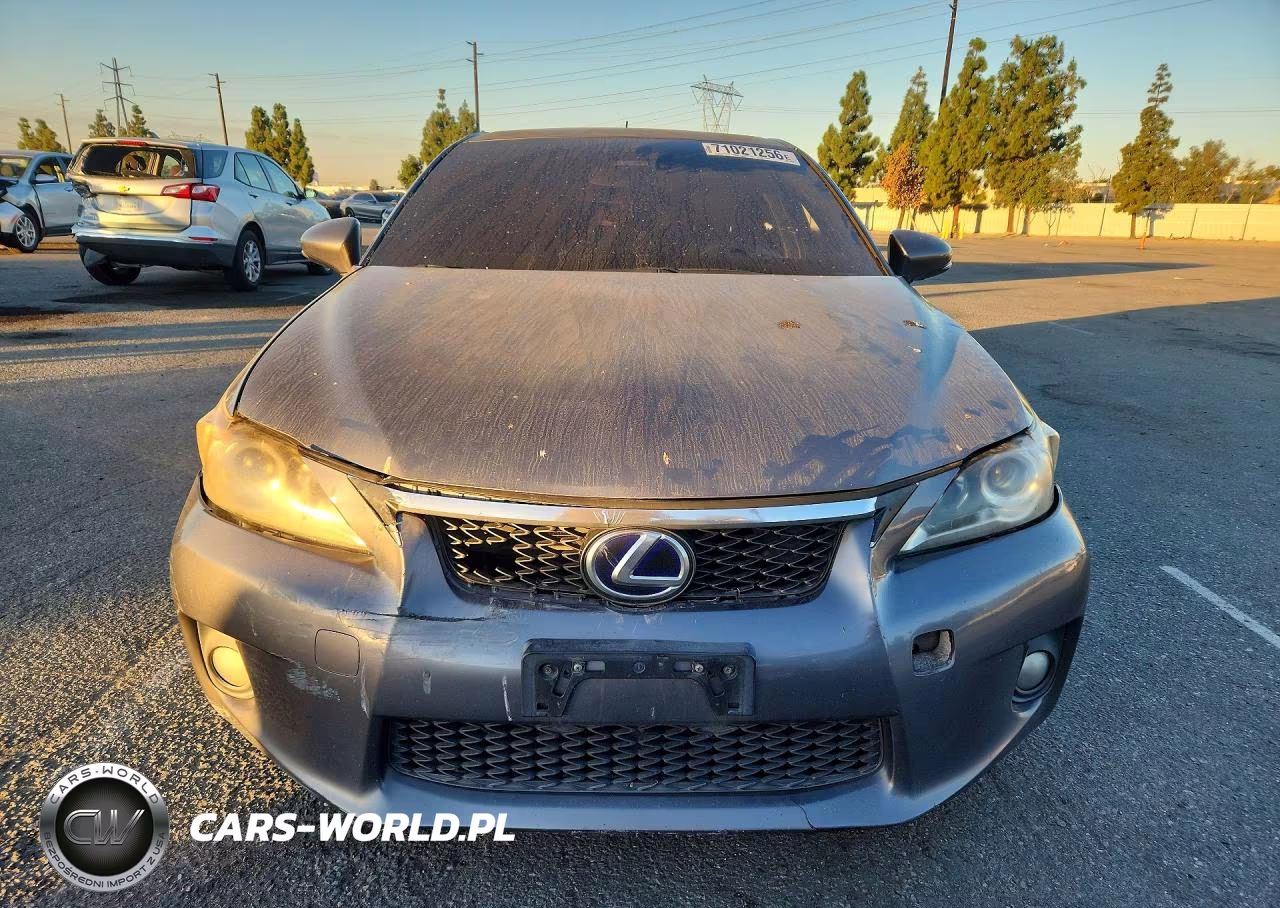2013 Lexus Ct 200 VIN:JTHKD5BH9D2128257 - 5