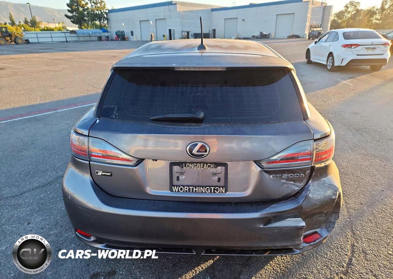 2013 Lexus Ct 200 VIN:JTHKD5BH9D2128257 - 6