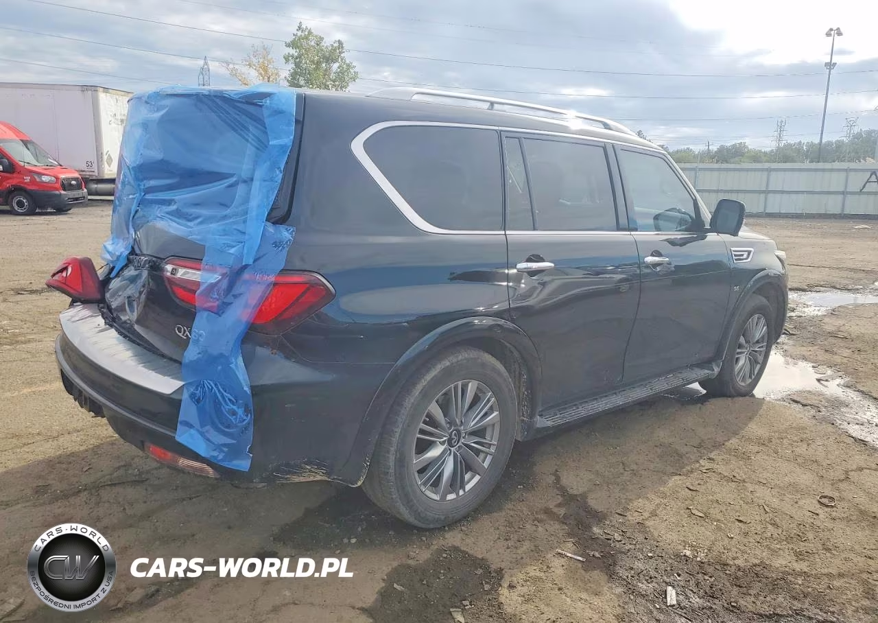 2019 Infiniti Qx80 Luxe VIN:JN8AZ2NE9K9237390 - 3