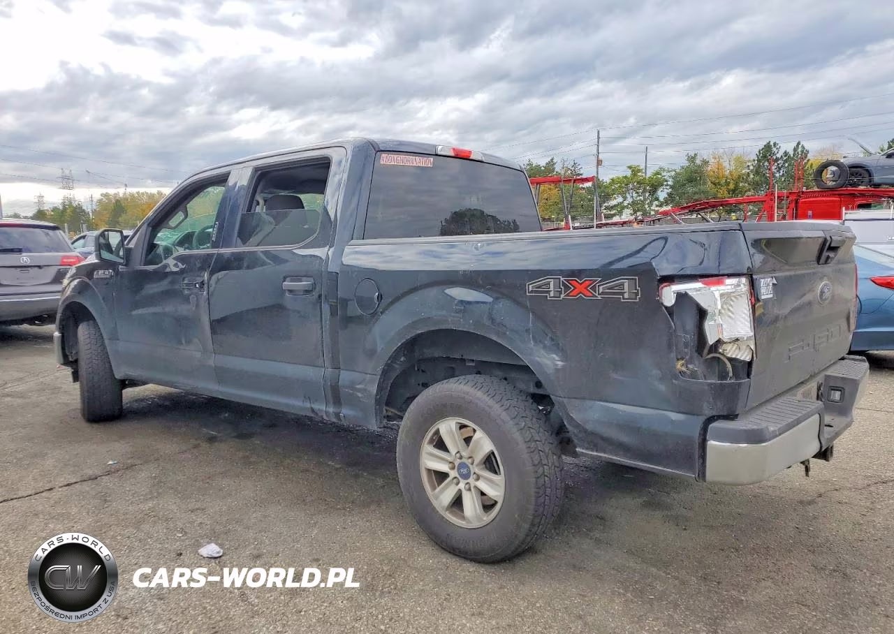2017 Ford F150 Supercrew VIN:1FTEW1EF4HKC92775 - 2