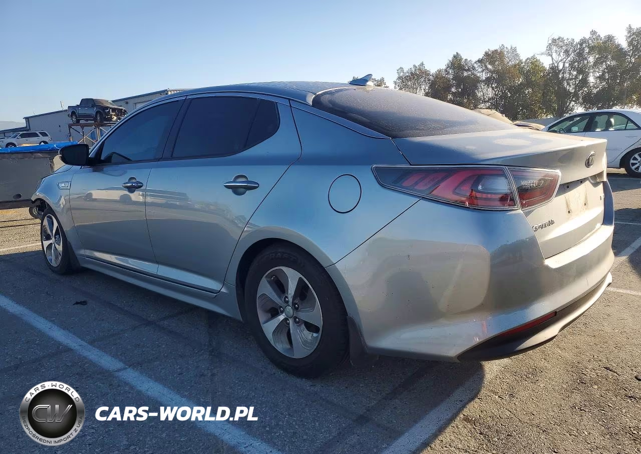 2014 Kia Optima Hybrid VIN:KNAGM4AD7E5072056 - 2