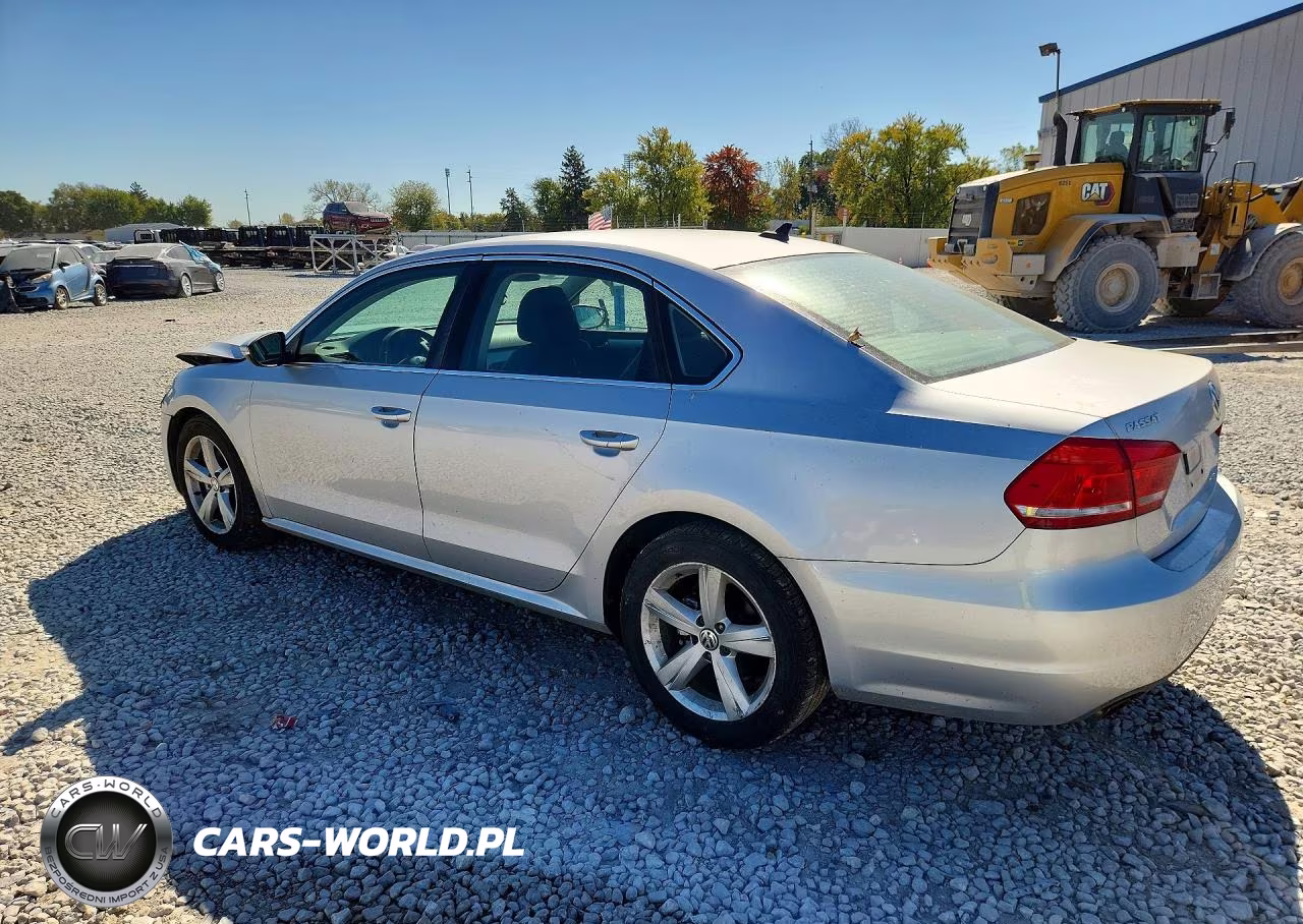 2012 Volkswagen Passat Se VIN:1VWBP7A38CC028697 - 2