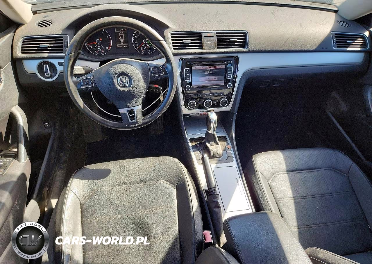 2012 Volkswagen Passat Se VIN:1VWBP7A38CC028697 - 8