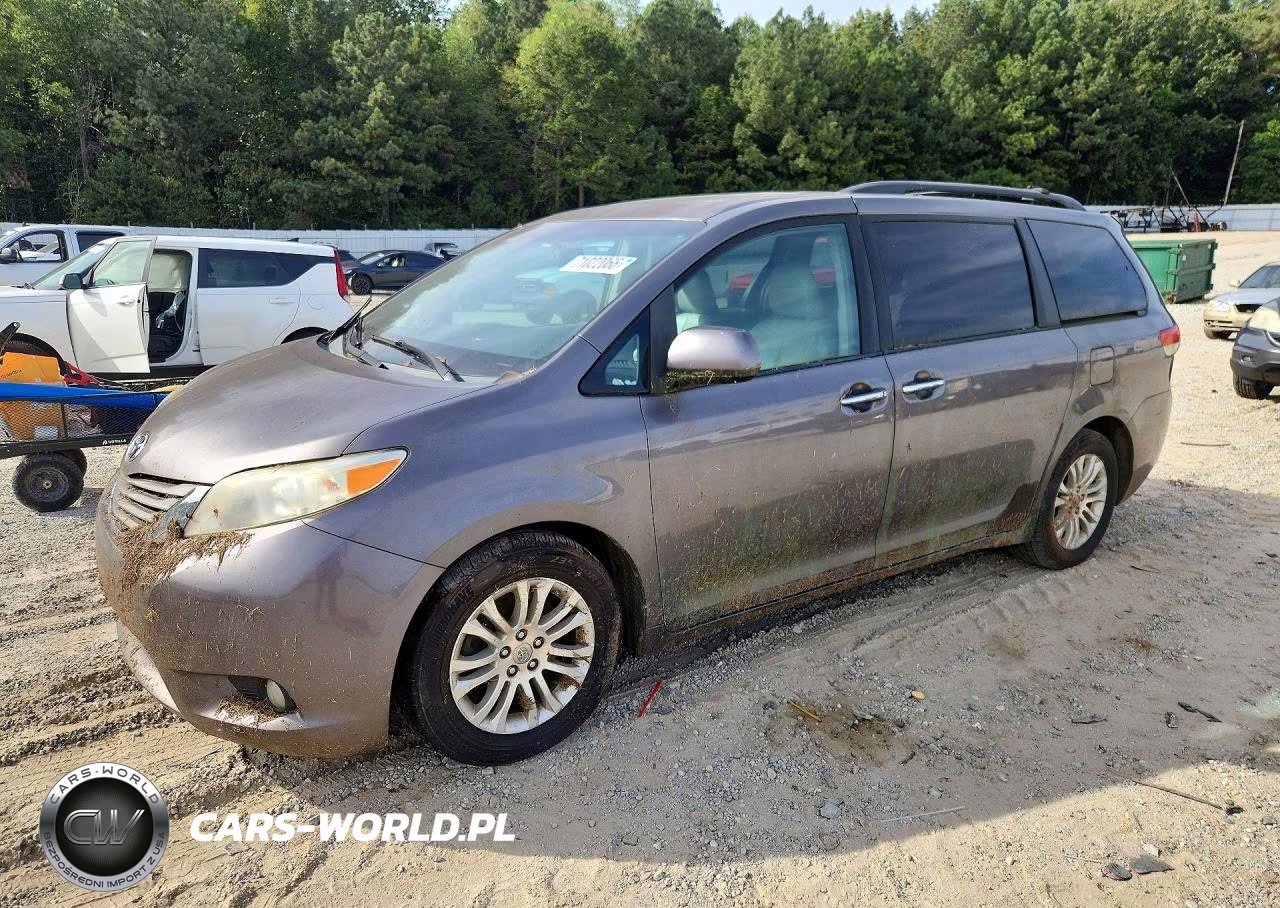 2011 Toyota Sienna Xle 8-Passenger VIN:5TDYK3DC9BS104263 - 1