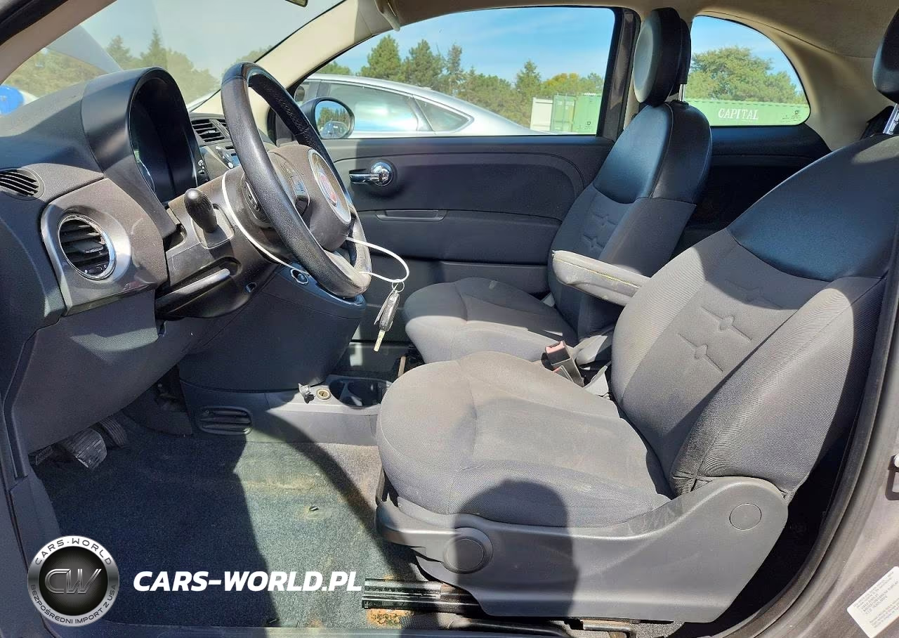 2013 Fiat 500 Pop VIN:3C3CFFAR3DT546333 - 7