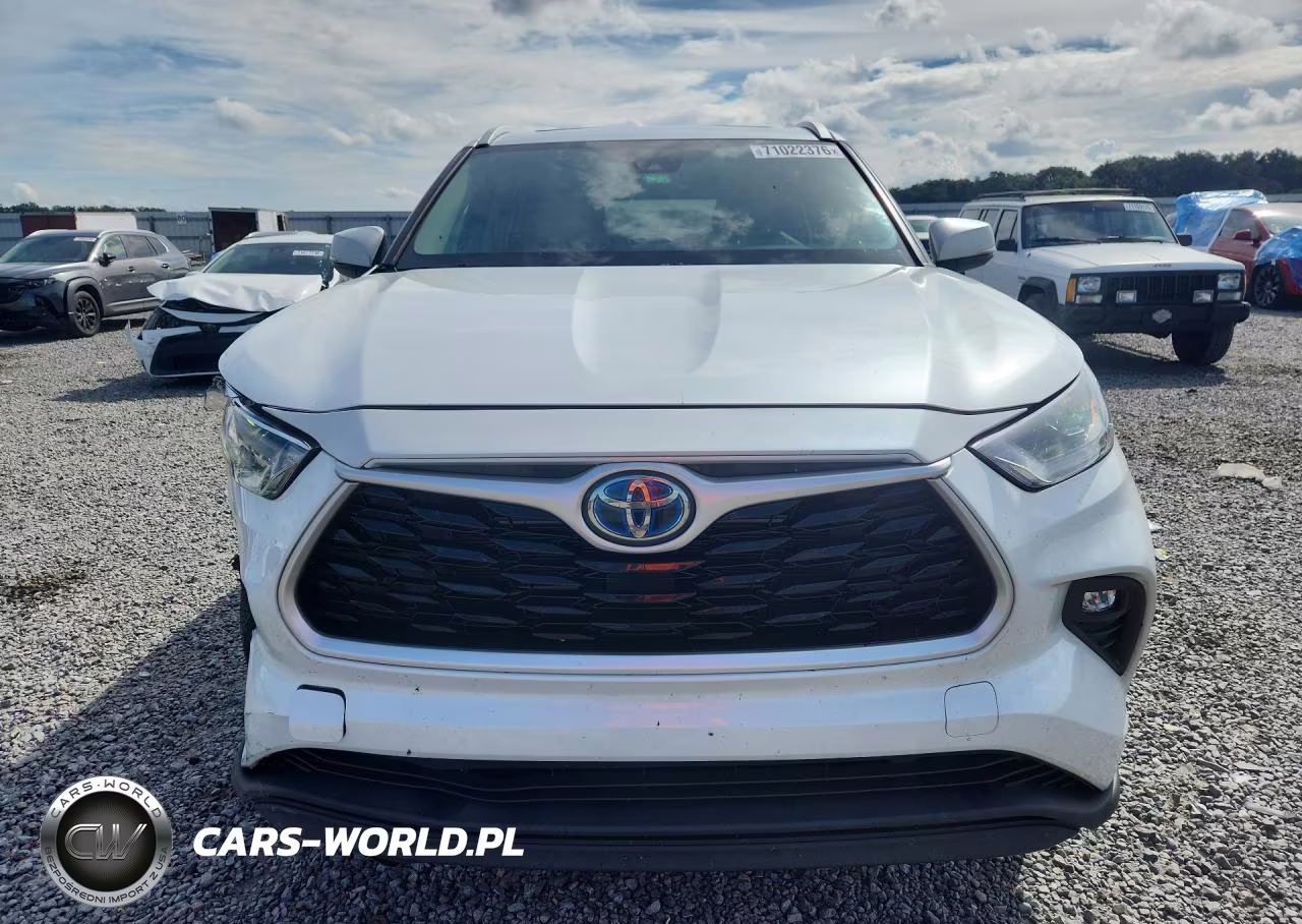 2022 Toyota Highlander Hybrid Xle VIN:5TDGARAH3NS509783 - 5