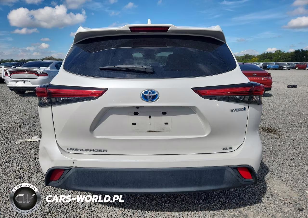 2022 Toyota Highlander Hybrid Xle VIN:5TDGARAH3NS509783 - 6