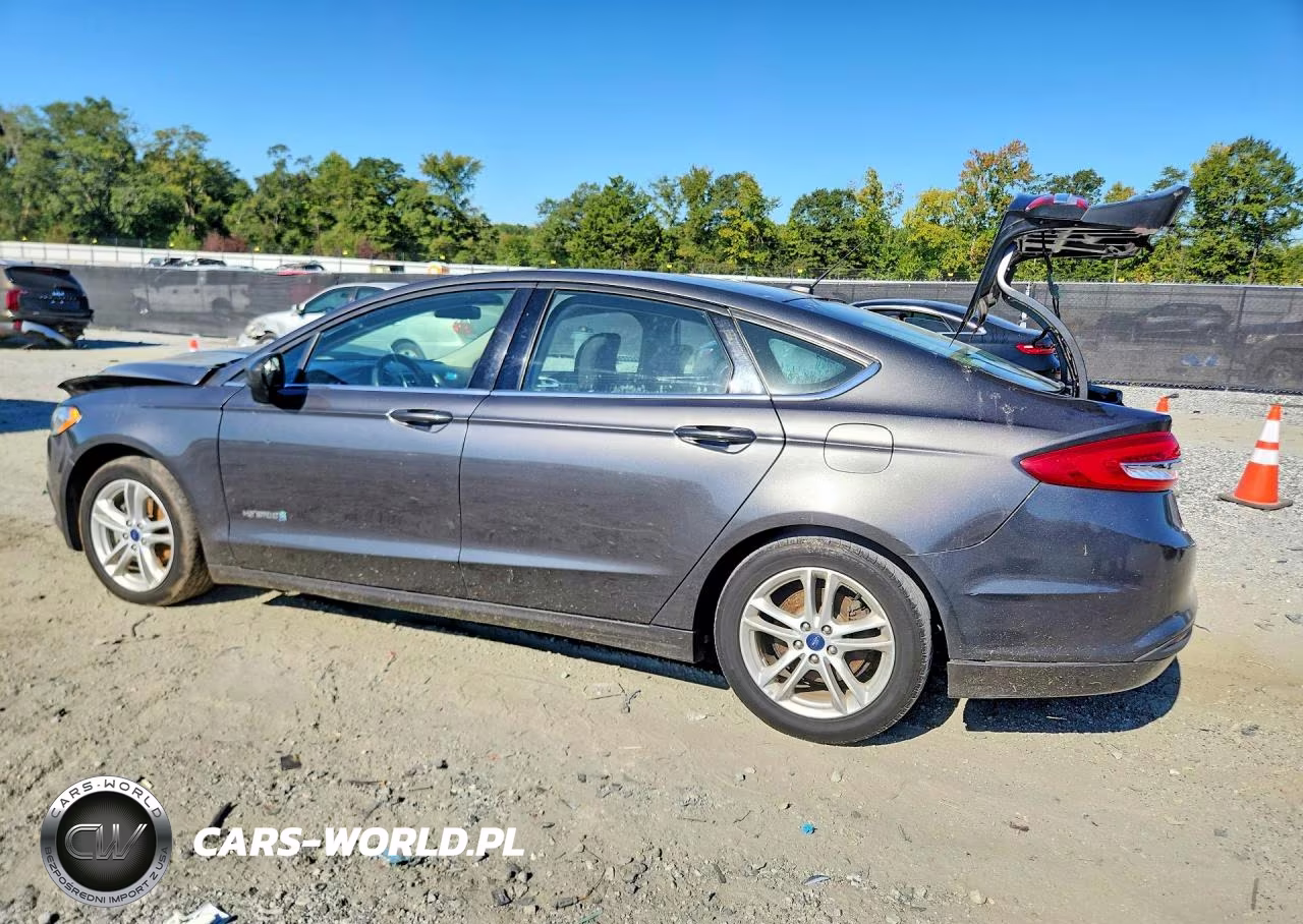 2018 Ford Fusion Se Hybrid VIN:3FA6P0LU9JR116597 - 2