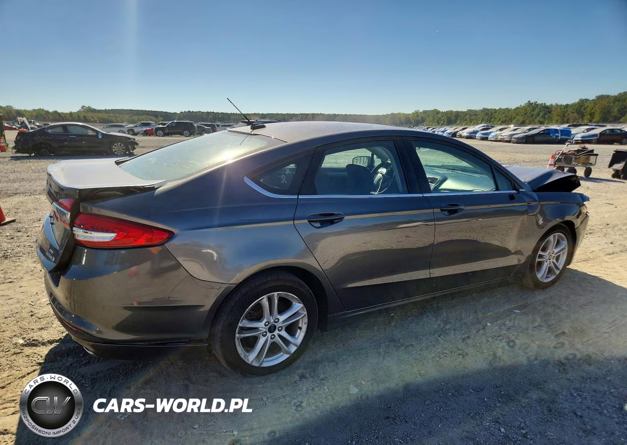 2018 Ford Fusion Se Hybrid VIN:3FA6P0LU9JR116597 - 3