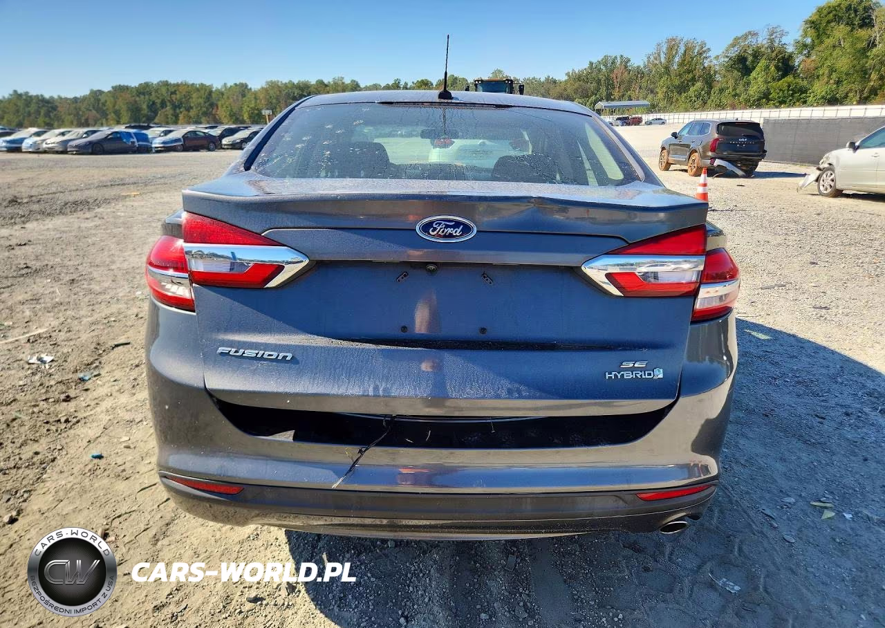 2018 Ford Fusion Se Hybrid VIN:3FA6P0LU9JR116597 - 6