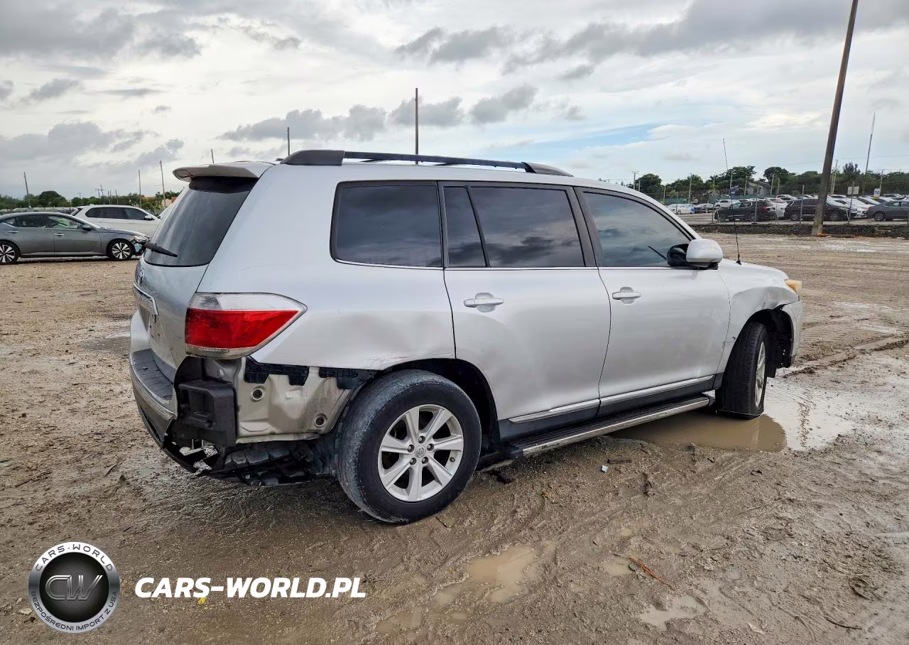 2012 Toyota Highlander Base VIN:5TDZK3EHXCS058488 - 3