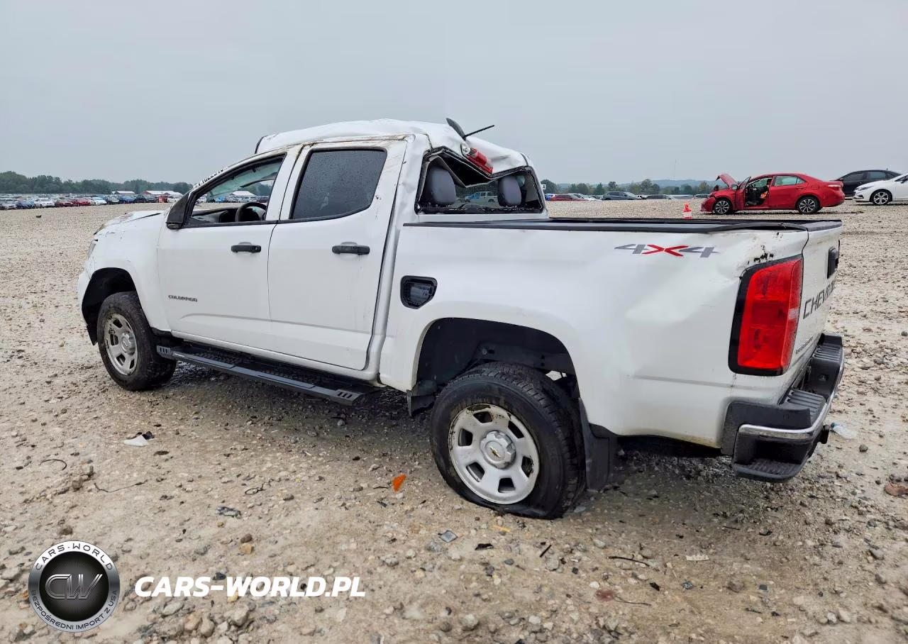 2022 Chevrolet Colorado VIN:1GCGTBEN5N1329526 - 2