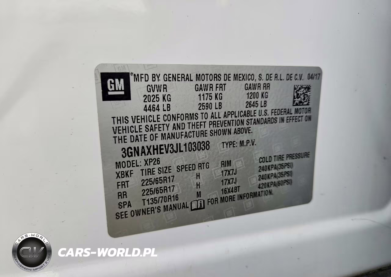 2018 Chevrolet Equinox Ls VIN:3GNAXHEV3JL103038 - 13