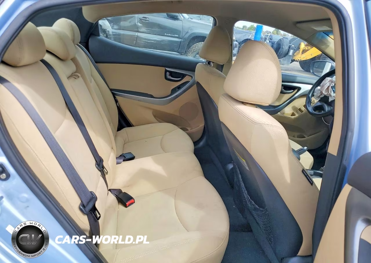 2013 Hyundai Elantra Gls VIN:KMHDH4AE3DU536818 - 10