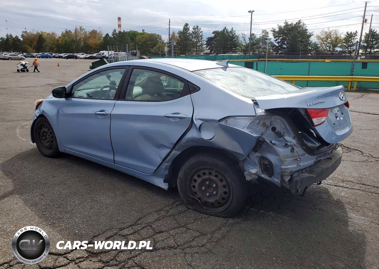2013 Hyundai Elantra Gls VIN:KMHDH4AE3DU536818 - 2