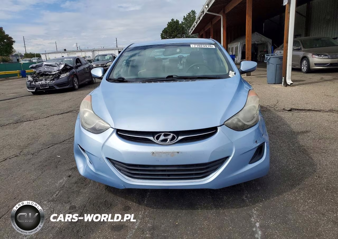 2013 Hyundai Elantra Gls VIN:KMHDH4AE3DU536818 - 5