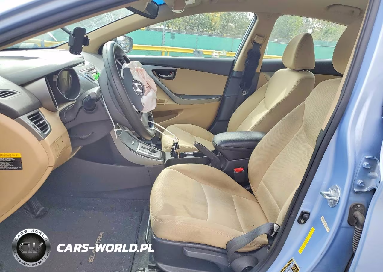2013 Hyundai Elantra Gls VIN:KMHDH4AE3DU536818 - 7