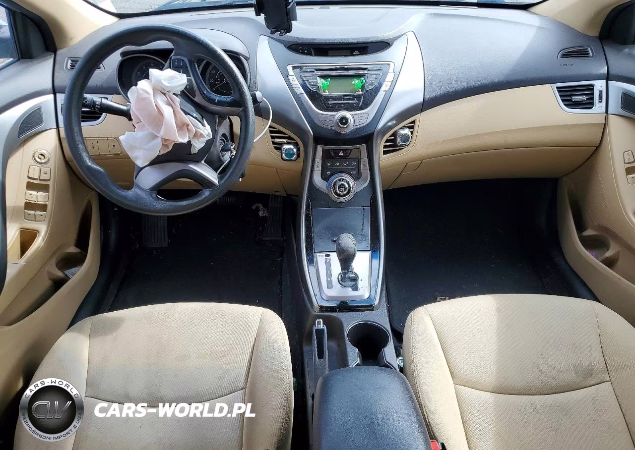 2013 Hyundai Elantra Gls VIN:KMHDH4AE3DU536818 - 8