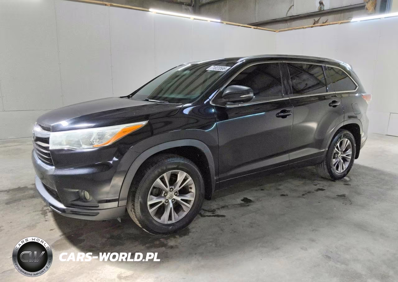 2015 Toyota Highlander Xle