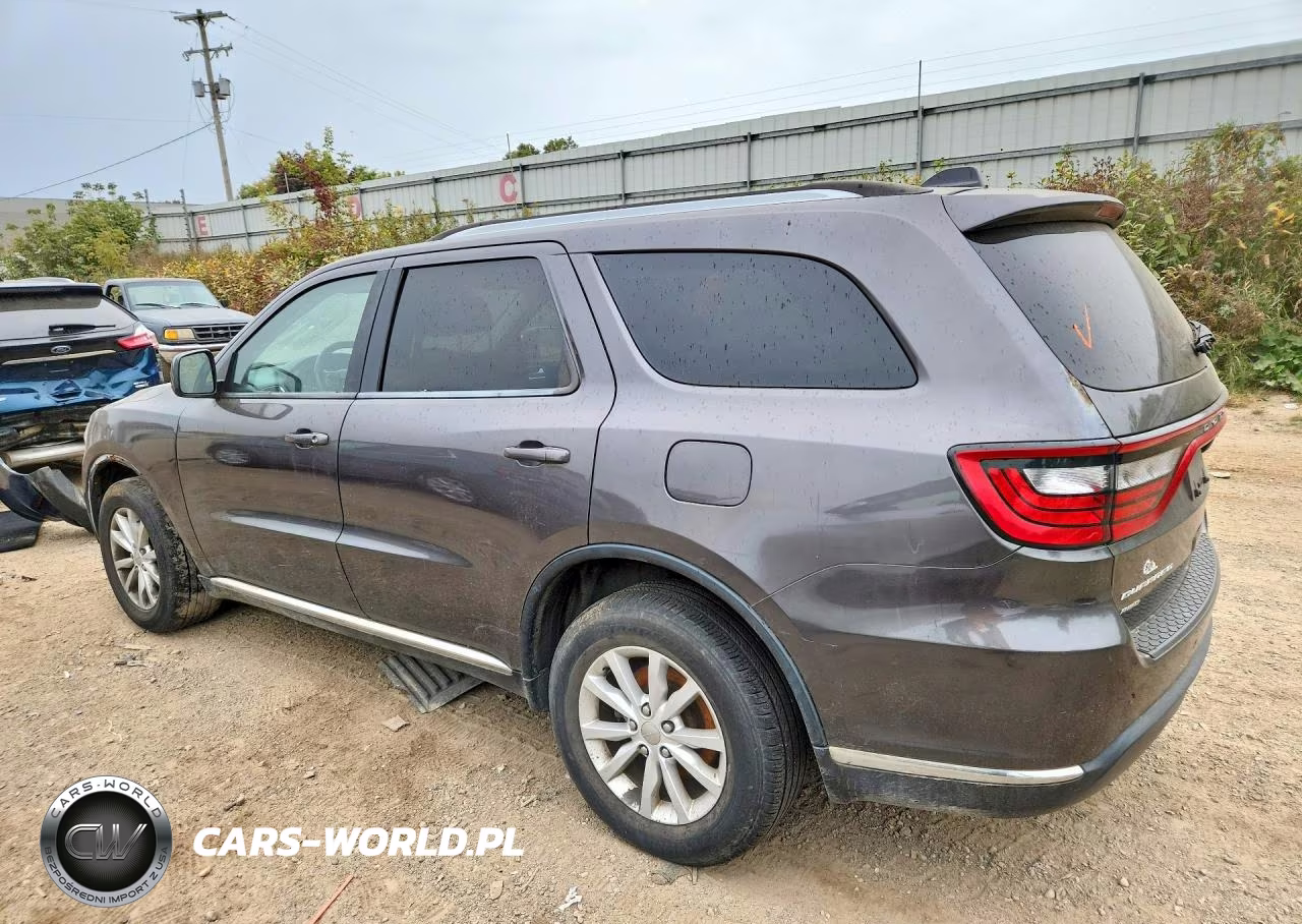 2014 Dodge Durango Sxt VIN:1C4RDJAG0EC514630 - 2