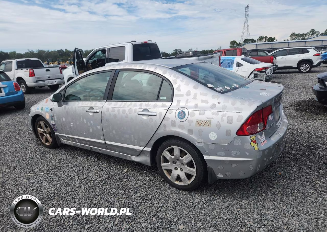 2006 Honda Civic Lx VIN:1HGFA165X6L027814 - 2