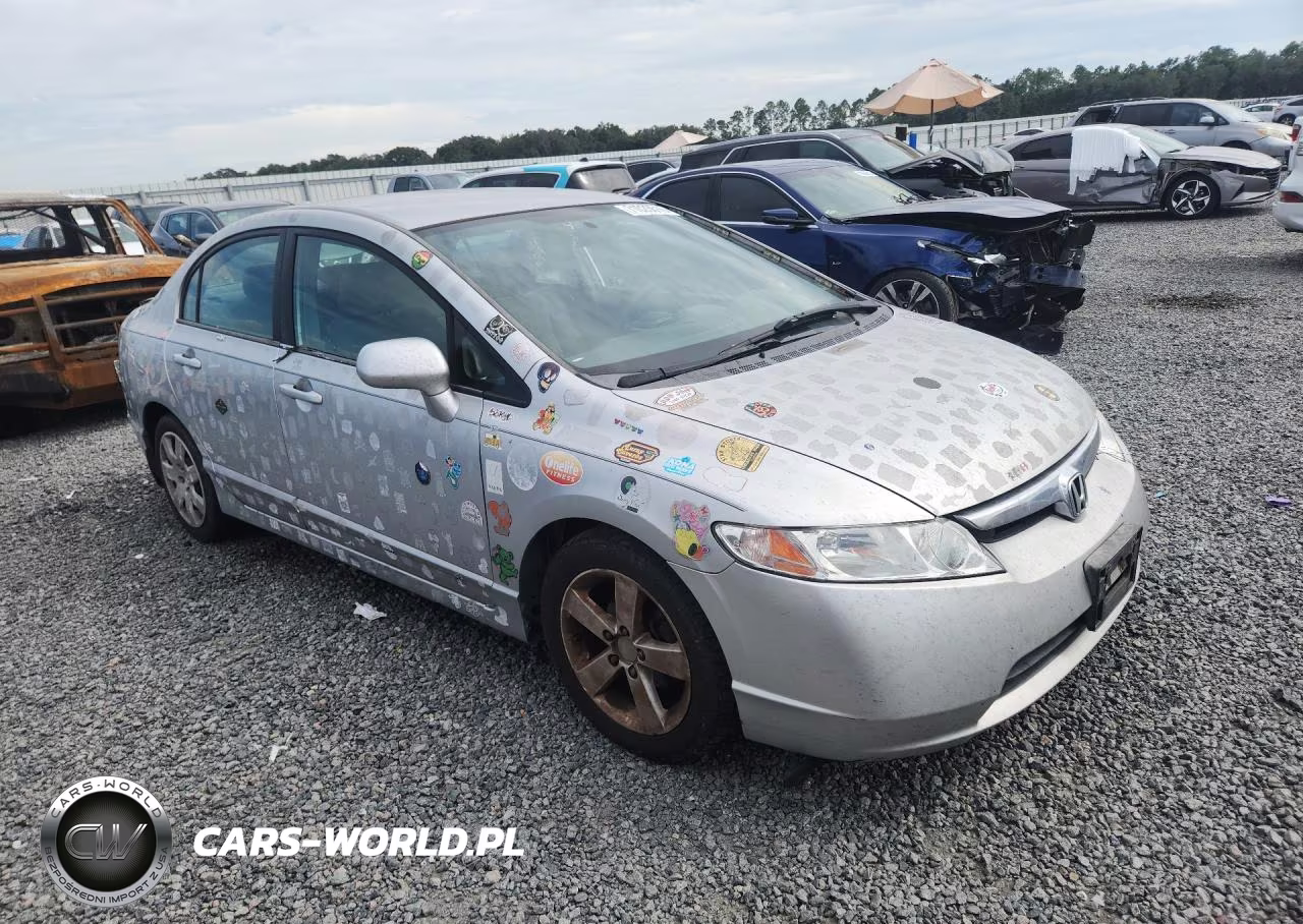 2006 Honda Civic Lx VIN:1HGFA165X6L027814 - 4