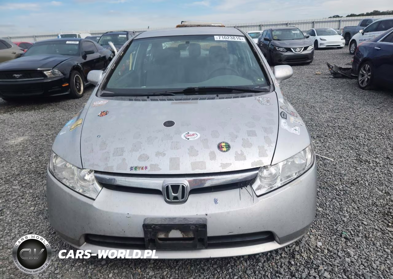 2006 Honda Civic Lx VIN:1HGFA165X6L027814 - 5