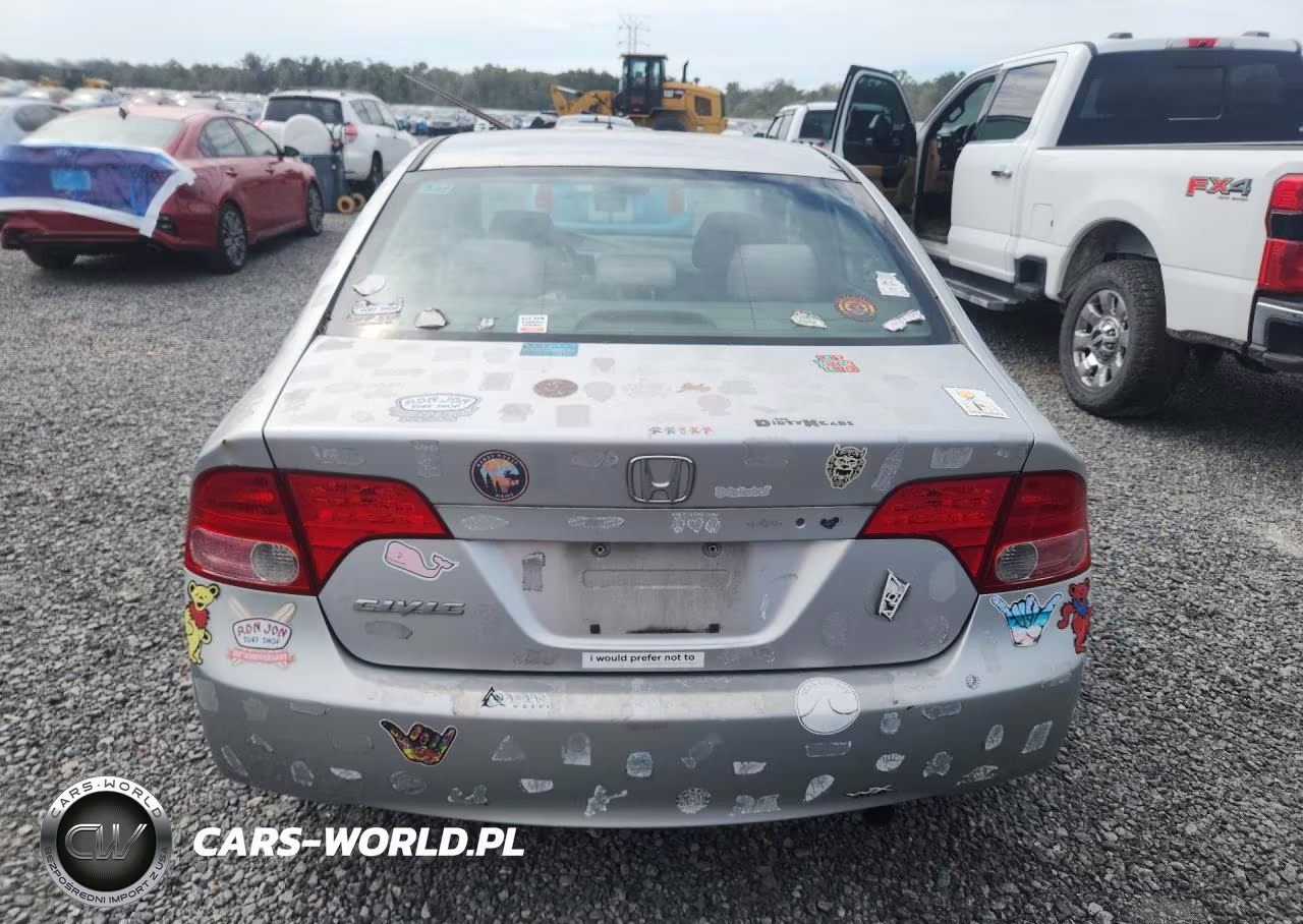 2006 Honda Civic Lx VIN:1HGFA165X6L027814 - 6
