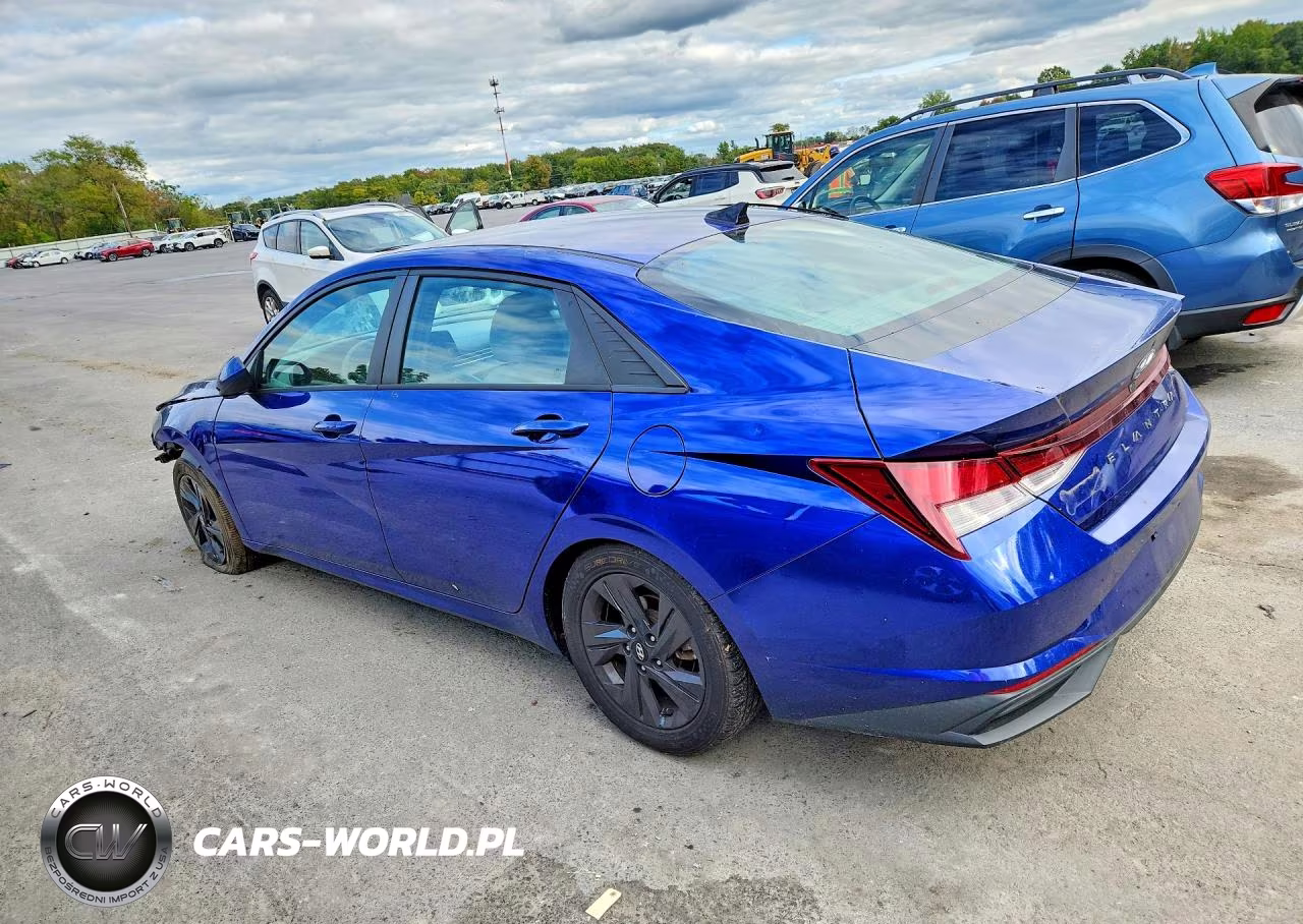 2021 Hyundai Elantra Sel VIN:KMHLM4AG7MU071498 - 2