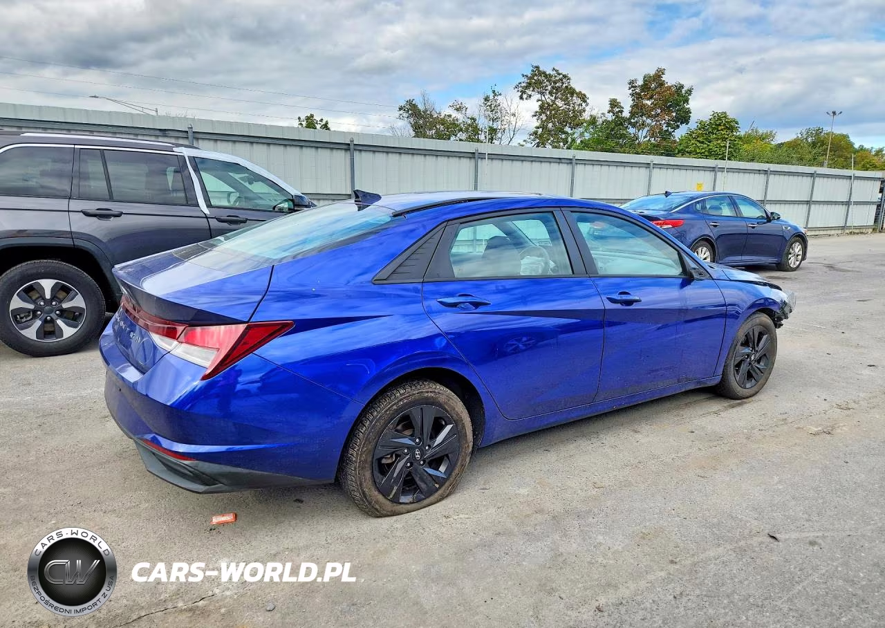 2021 Hyundai Elantra Sel VIN:KMHLM4AG7MU071498 - 3