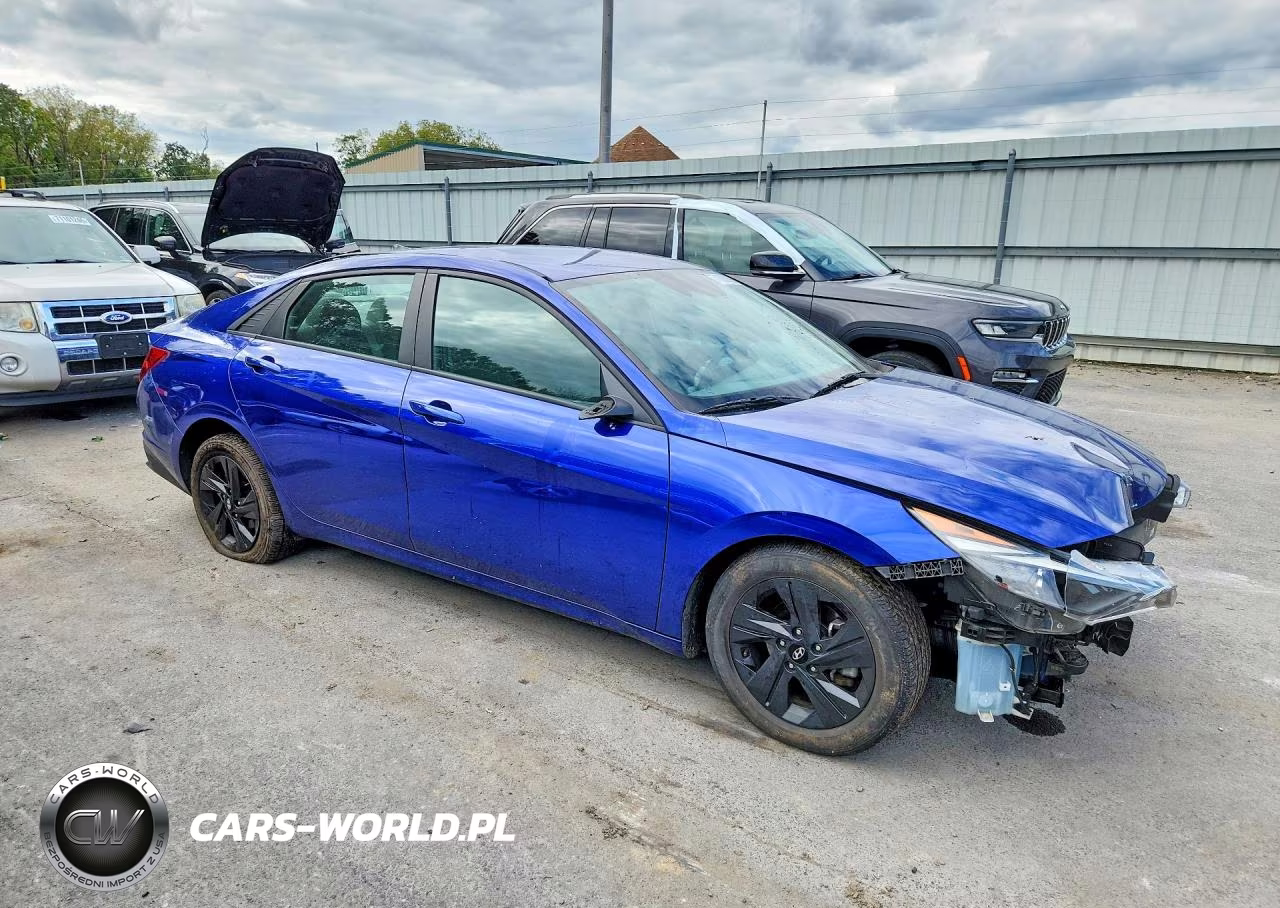 2021 Hyundai Elantra Sel VIN:KMHLM4AG7MU071498 - 4
