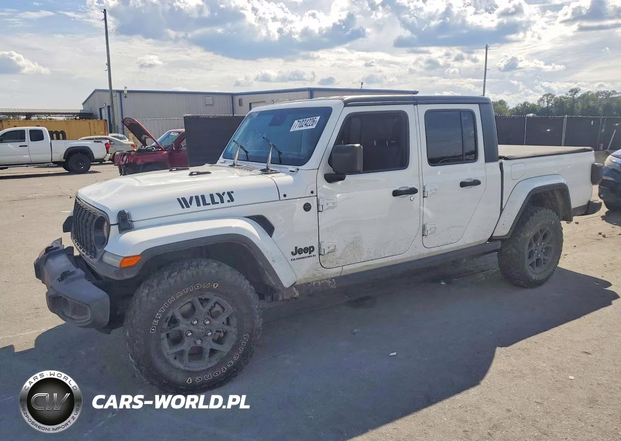 2024 Jeep Gladiator Sport VIN:1C6HJTAG5RL109067 - 1