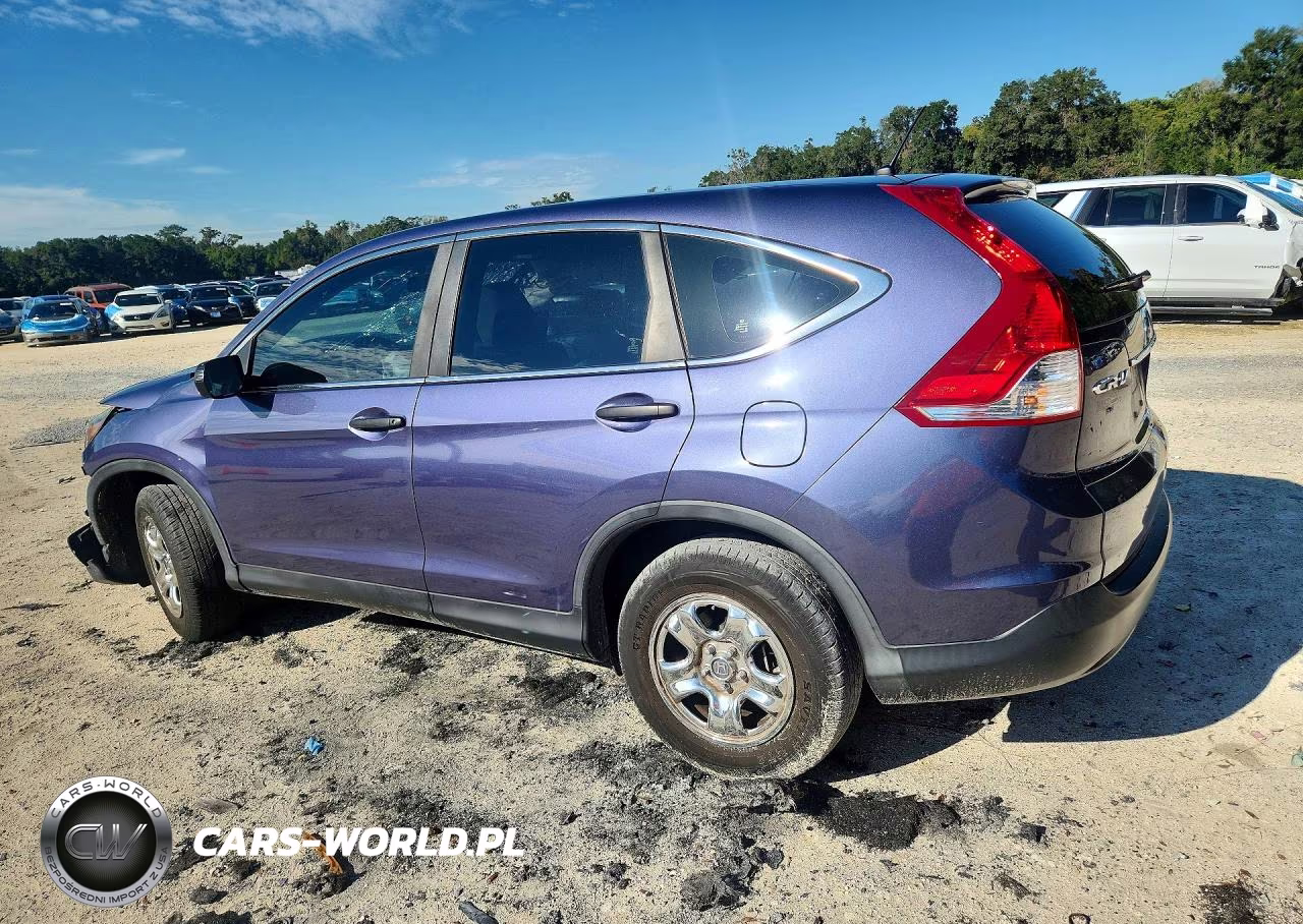 2013 Honda Cr-V Lx VIN:3CZRM3H34DG701325 - 2