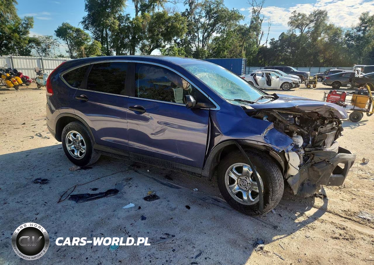 2013 Honda Cr-V Lx VIN:3CZRM3H34DG701325 - 4