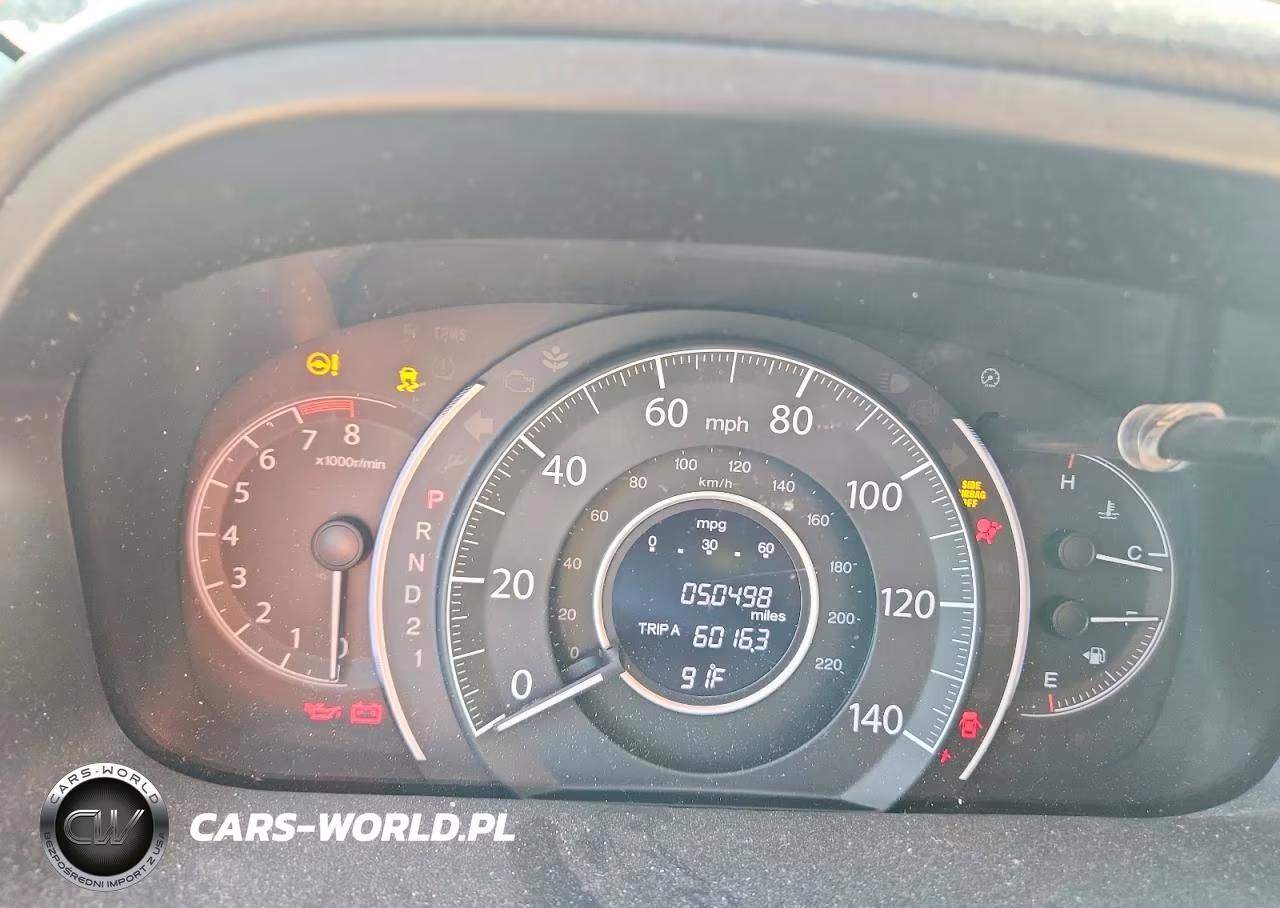 2013 Honda Cr-V Lx VIN:3CZRM3H34DG701325 - 9